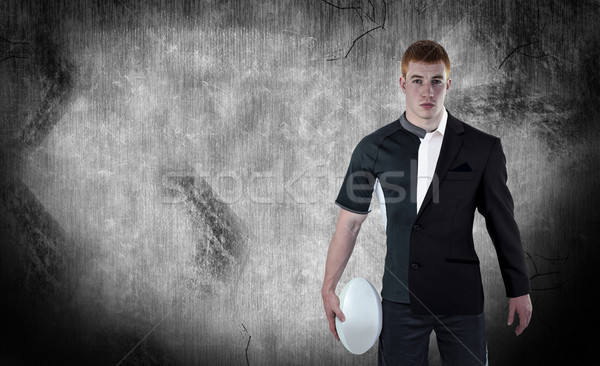 изображение регби игрок мяч для регби Сток-фото © wavebreak_media