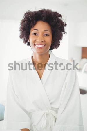 Charismatic businesswoman working at a computer Stock photo © wavebreak_media