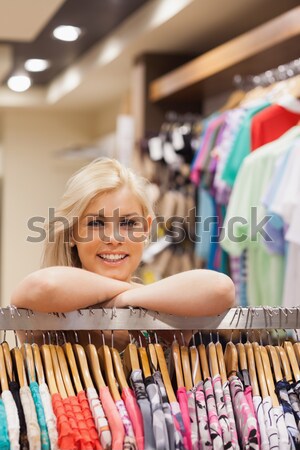 Zdjęcia stock: Dziewczyna · boutique · działalności · kobieta