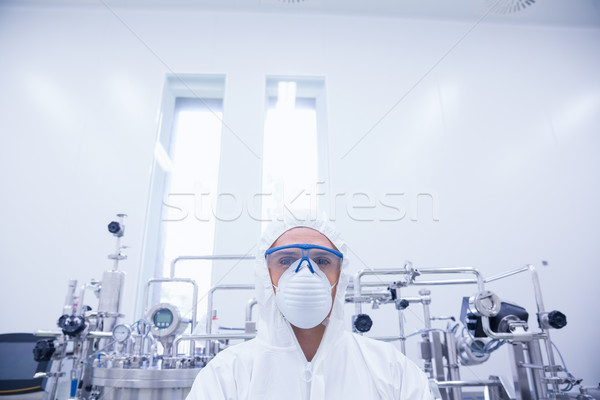 Portrait of a scientist in protective suit Stock photo © wavebreak_media
