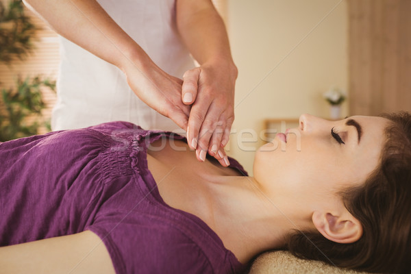 若い女性 レイキ 治療 療法 ルーム 女性 ストックフォト © wavebreak_media