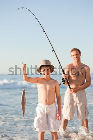 Foto stock: Casal · quarto · juntos · casa · sorrir