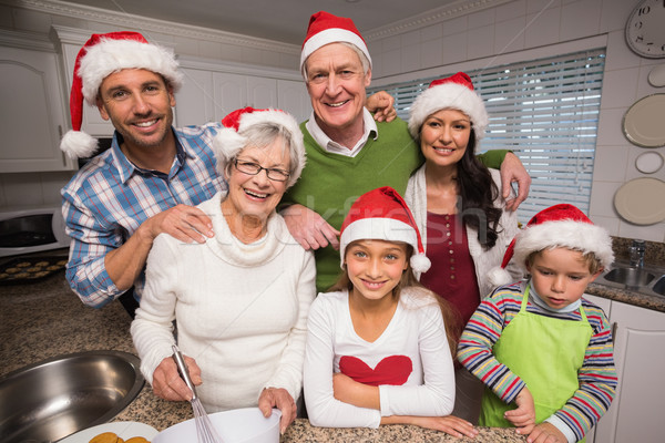 Multi-generation family baking together Stock photo © wavebreak_media