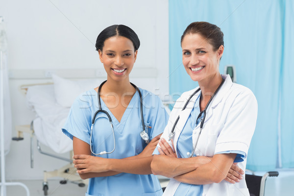 Confident female doctors Stock photo © wavebreak_media