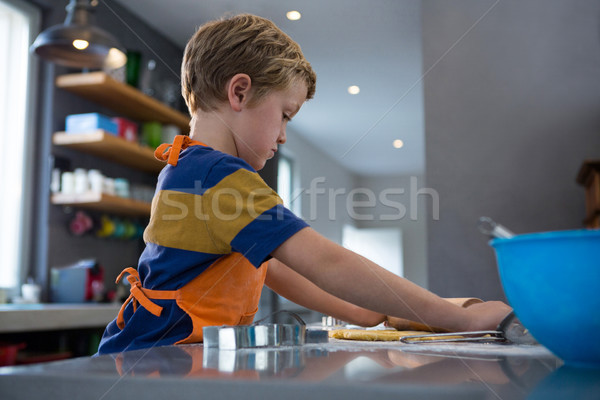 Foto stock: Vista · lateral · nino · cocina · casa · electrónico · contenedor