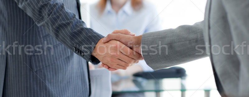 クローズアップ ビジネスマン 握手 ビジネス 手 作業 ストックフォト © wavebreak_media