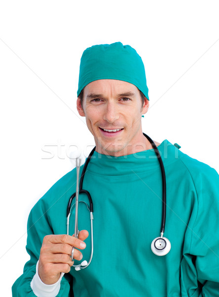 Сток-фото: портрет · мужчины · хирург · хирургический · работу