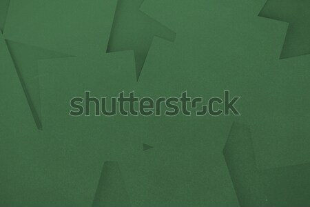 Digitally generated green paper strewn Stock photo © wavebreak_media