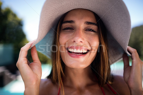 Portrait of smiling woman Stock photo © wavebreak_media