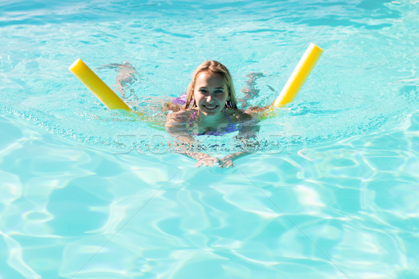 Woman swimming in swimming pool Stock photo © wavebreak_media