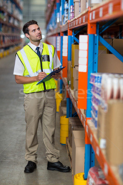 Worker controlling stocks Stock photo © wavebreak_media