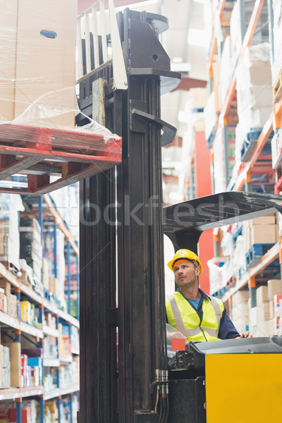 драйвера машина склад бизнеса Сток-фото © wavebreak_media