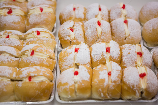 Piatto dolci panetteria bere Foto d'archivio © wavebreak_media