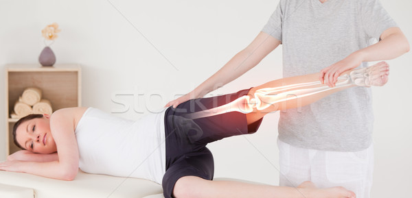 Huesos mujer compuesto digital médico médicos medicina Foto stock © wavebreak_media