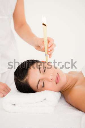 woman who practice natural medicine Stock photo © wavebreak_media