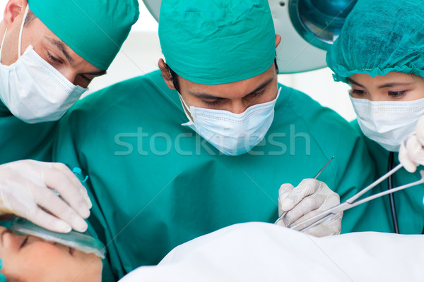 Portrait of surgeons in operative room Stock photo © wavebreak_media