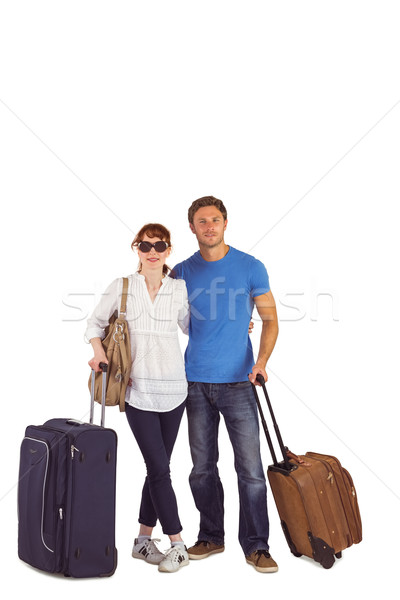 Happy couple going on holiday Stock photo © wavebreak_media