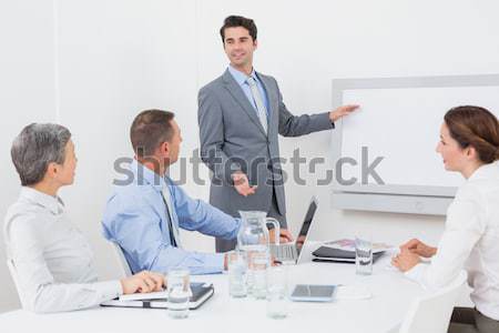 Composite image of global business interface Stock photo © wavebreak_media