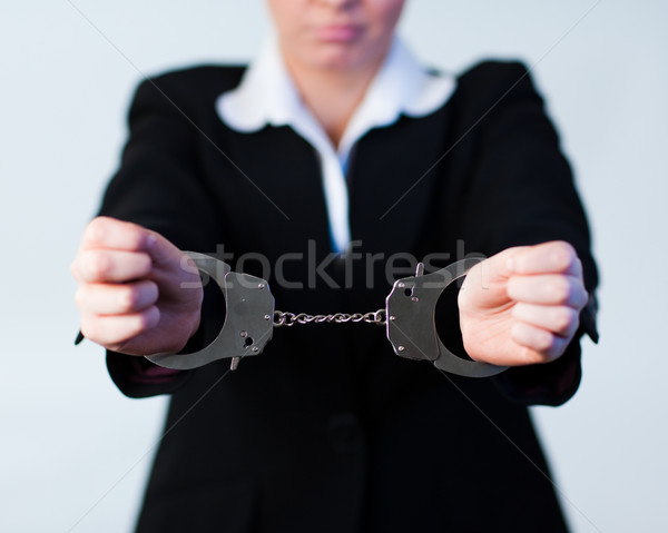 Business Woman in Handcuffs Stock photo © wavebreak_media