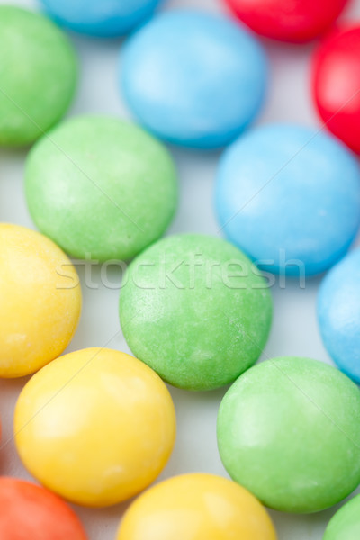 Chocolate sweetmeat multicolored against a white background Stock photo © wavebreak_media