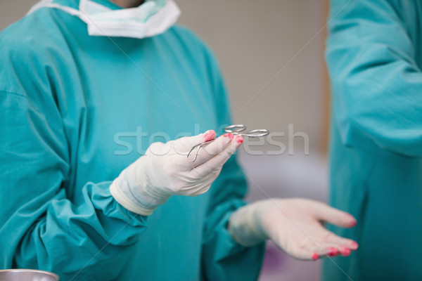 Сток-фото: медсестры · хирургический · театра · человека · кровь