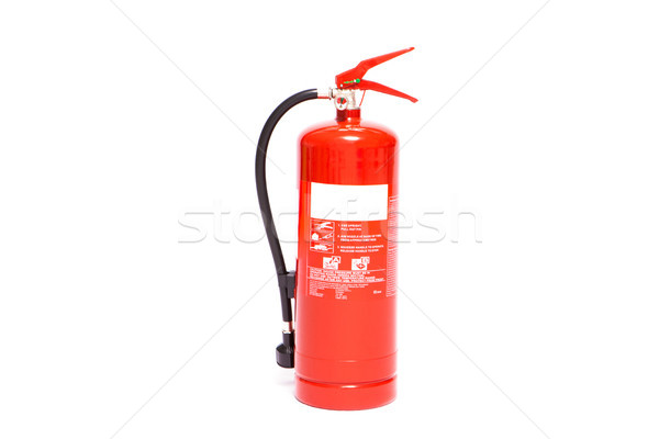 Red foam fire extinguisher  Stock photo © wavebreak_media