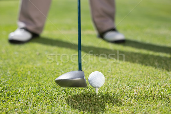 Golfer about to tee off Stock photo © wavebreak_media