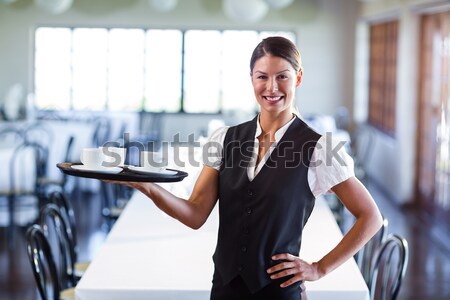 Cheveux styliste souriant caméra heureux [[stock_photo]] © wavebreak_media