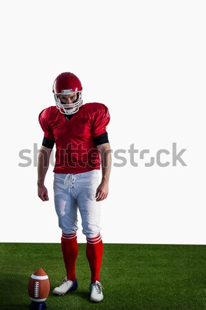 Retrato americano campo de futebol grama homem Foto stock © wavebreak_media