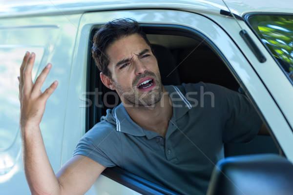 Irritated man gesturing  Stock photo © wavebreak_media