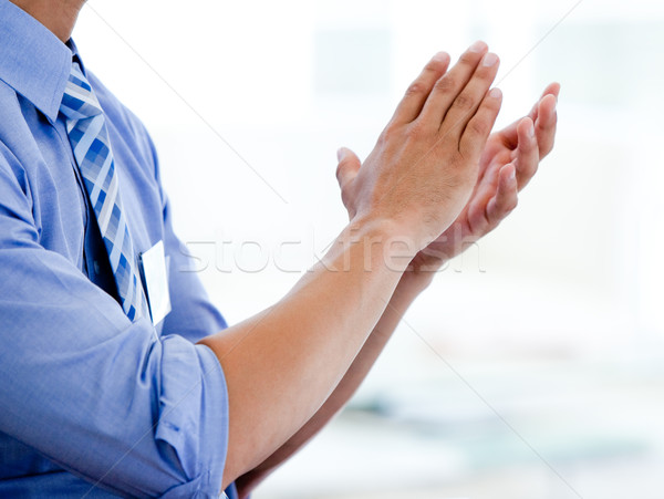 Close-up of a businessman clapping  Stock photo © wavebreak_media