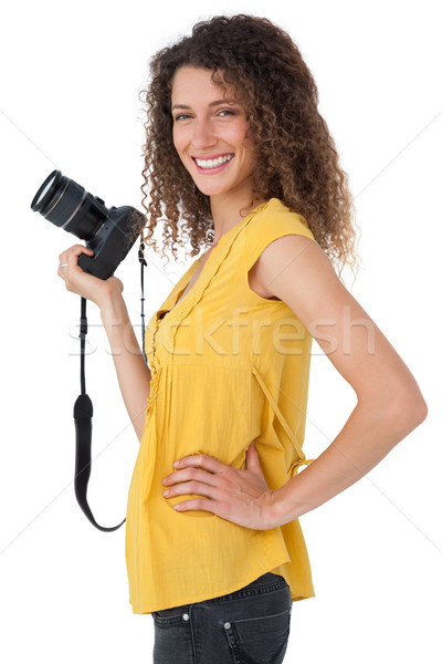 Portrait of a female photographer Stock photo © wavebreak_media