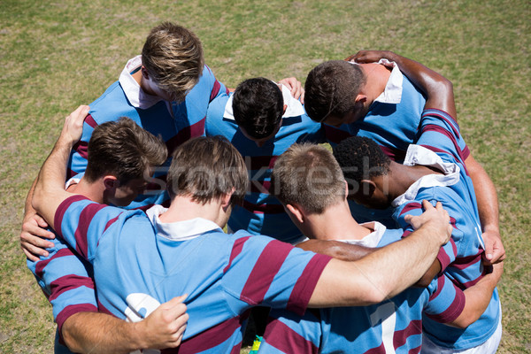 Ansicht Rugby Team stehen Stock foto © wavebreak_media