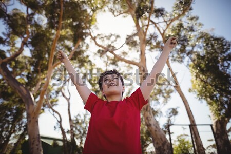 Stockfoto: Portret · boot · kamp