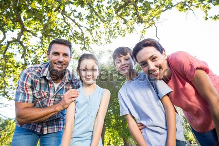 Stock photo: Hipster friends having a beer together