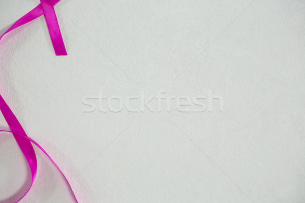 High angle view of Breast Cancer Awareness pink ribbon Stock photo © wavebreak_media