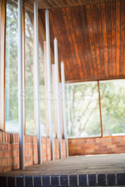 Vide couloir école escalier fenêtre [[stock_photo]] © wavebreak_media