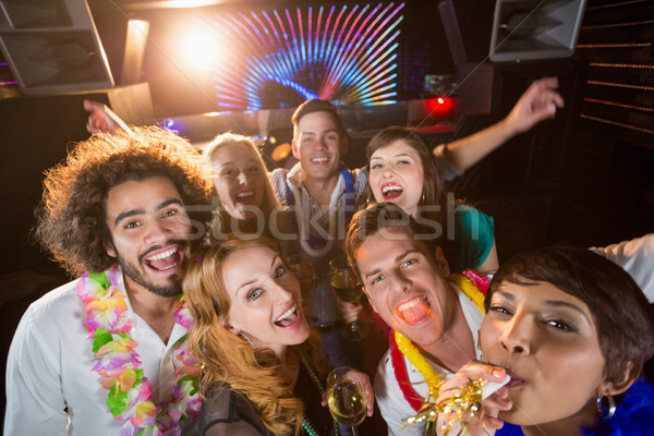 Group of friends having fun in bar Stock photo © wavebreak_media