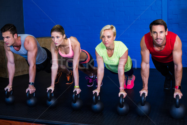 Mężczyzna kobiet młodych fitness Zdjęcia stock © wavebreak_media