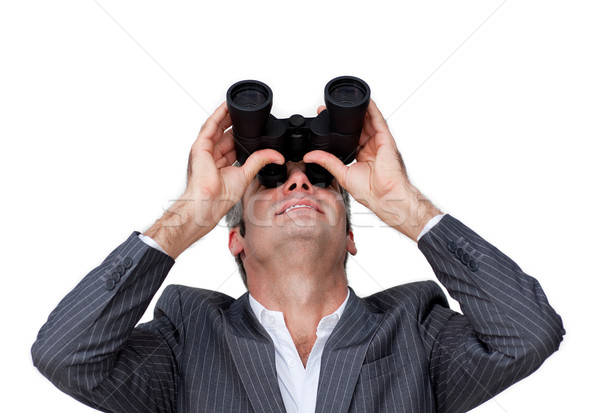 Confident businessman looking to the future Stock photo © wavebreak_media