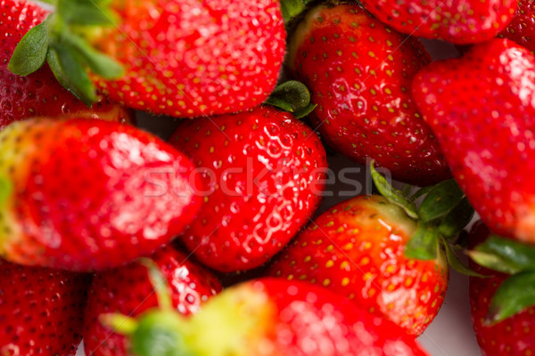 Fresh strawberries Stock photo © wavebreak_media