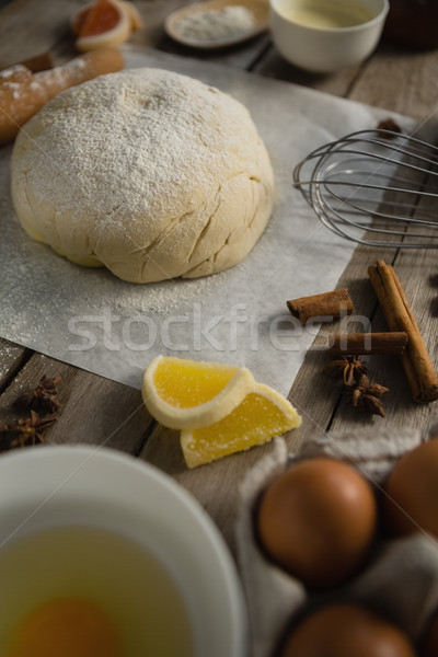 Kneaded dough with various ingredients Stock photo © wavebreak_media
