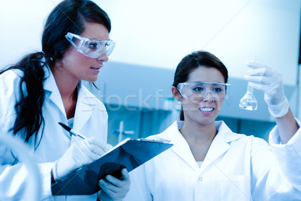 [[stock_photo]]: Laboratoire · partenaires · expérience · laboratoire · travaux · médicaux