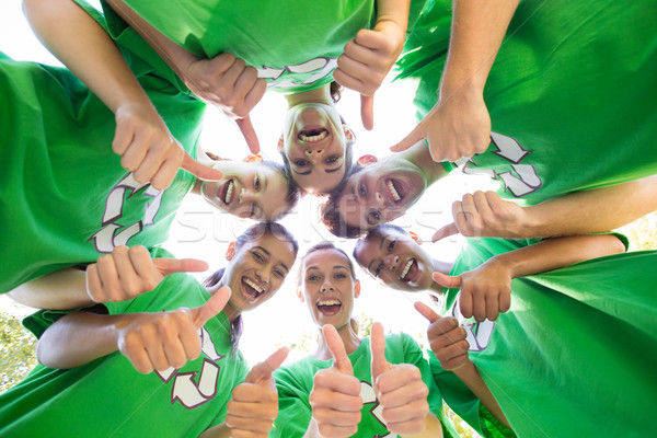 Happy environmental activists in the park  Stock photo © wavebreak_media