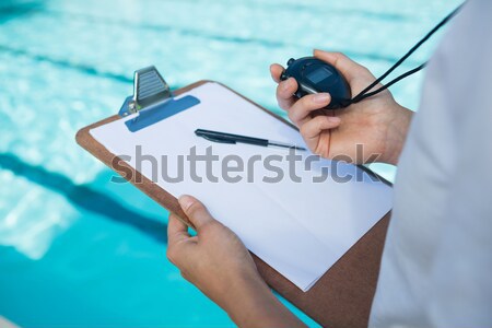 swimming stopwatch