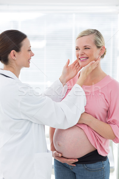 Medic femeie gravida femeie spital femeie Imagine de stoc © wavebreak_media