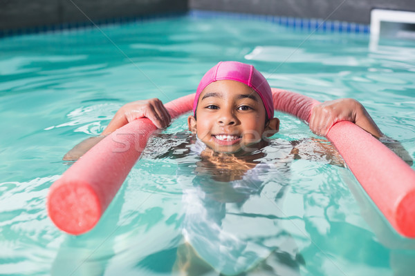 Cute kid swimming in the pool Stock photo © wavebreak_media