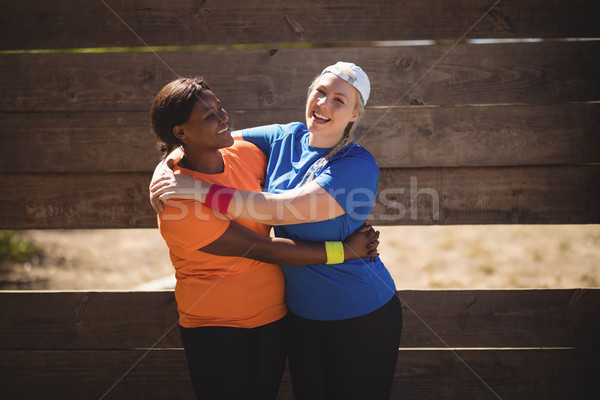 Foto stock: Feliz · amigos · otro · arranque