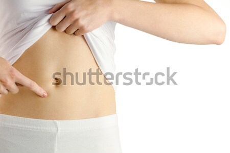 Сток-фото: женщину · Рак · молочной · железы · осведомленность · рук · Плечи