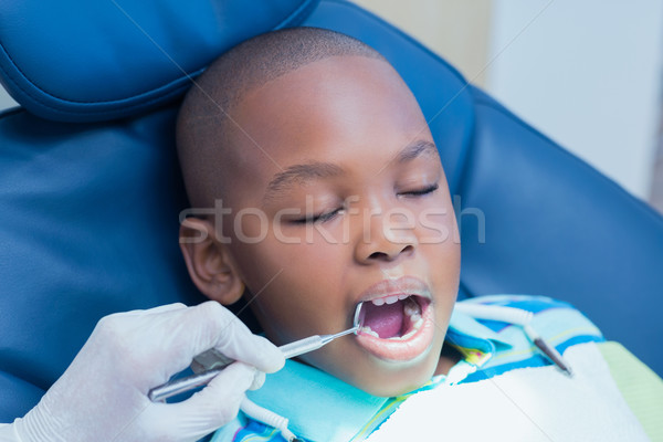 мальчика зубов человека ребенка работу Сток-фото © wavebreak_media